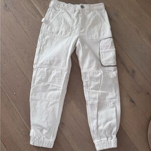 All Saints Off-White Cargo Pants